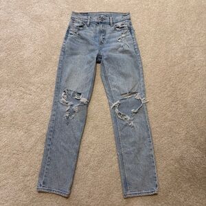 American Eagle Distressed Blue Women's Jeans
